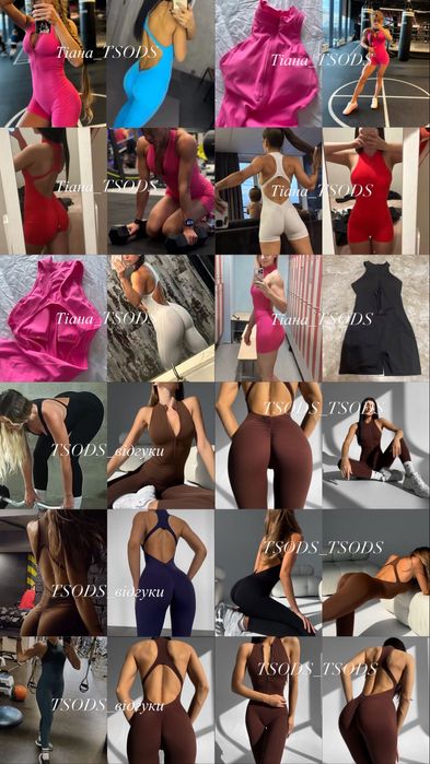 Комбінезон на молнії бразильська попа Комбез відкритою спиною новий С