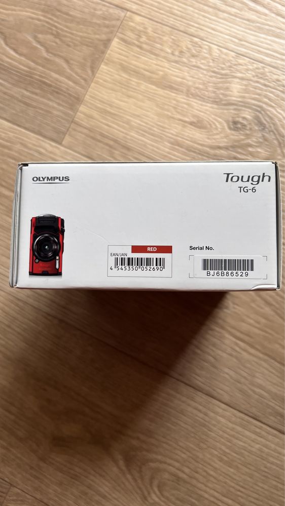 Компактний фотоапарат Olympus TG-6 Red