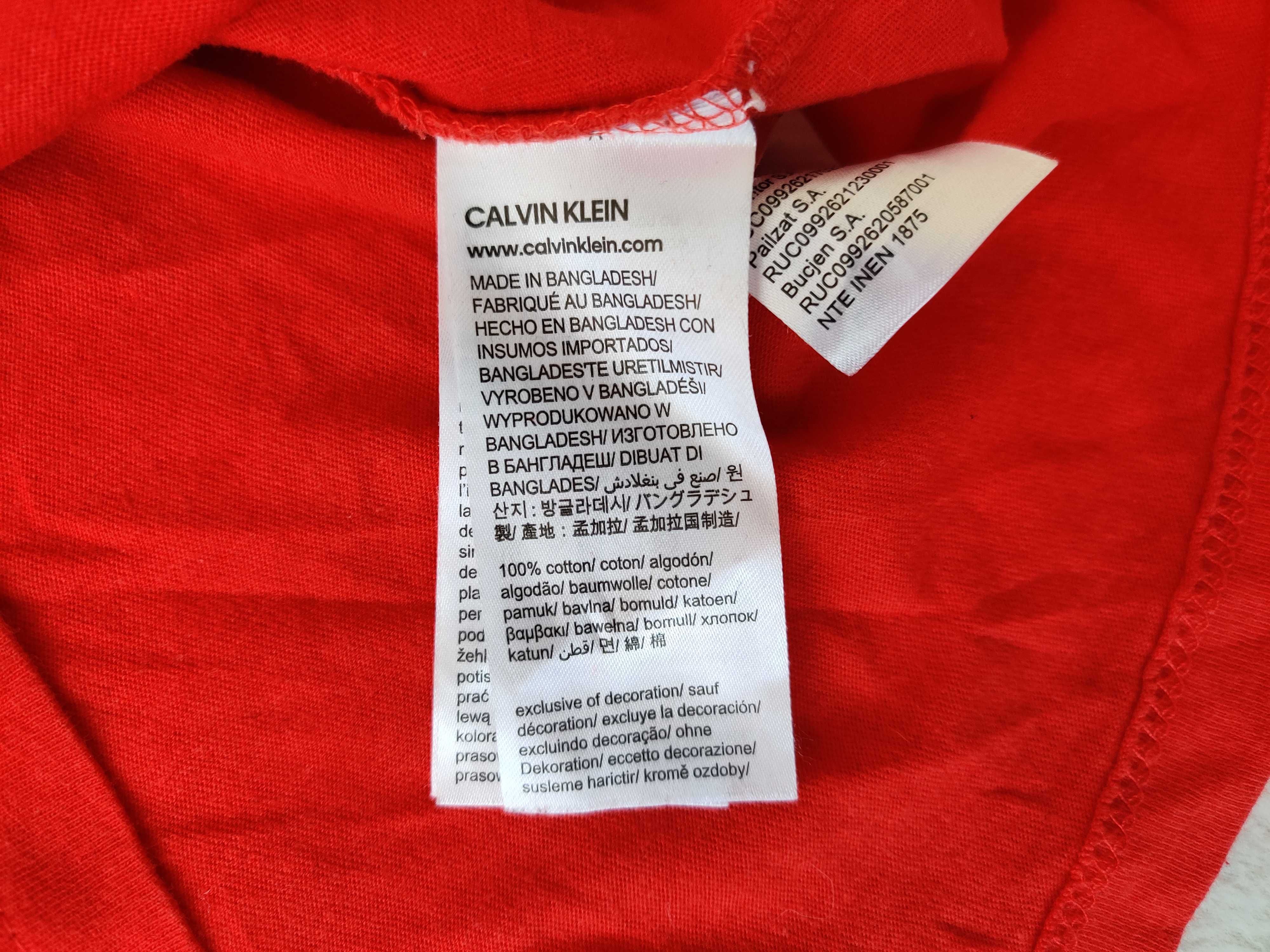 Calvin Klein Jeans koszulka z krótkim rękawem oryginalna damska S