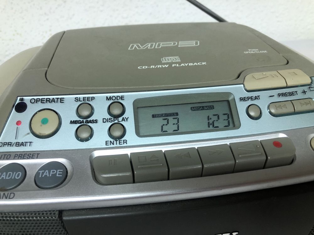 SONY CFD-S03CP radiomagnetofon FM - CD