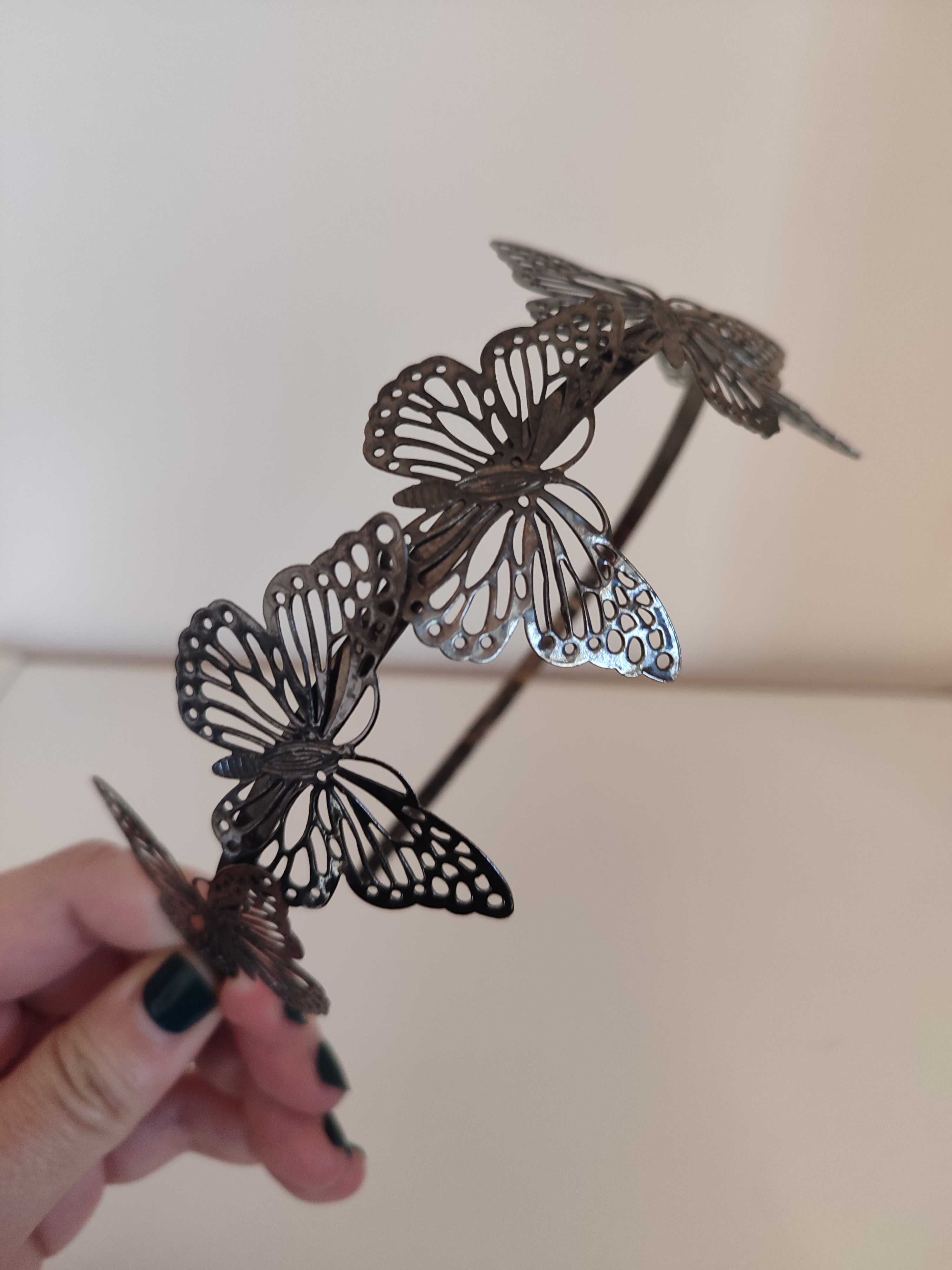 Bandolete com flor e Bandolete com borboletas