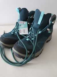 QUECHUA wodoodporne buty turystyczne damskie MH 100 MID