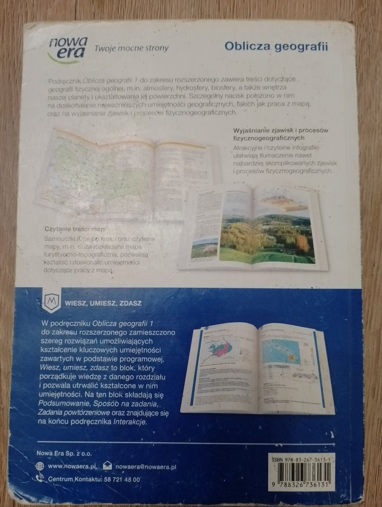 Oblicza Geografii 1 zakres rozszerzony