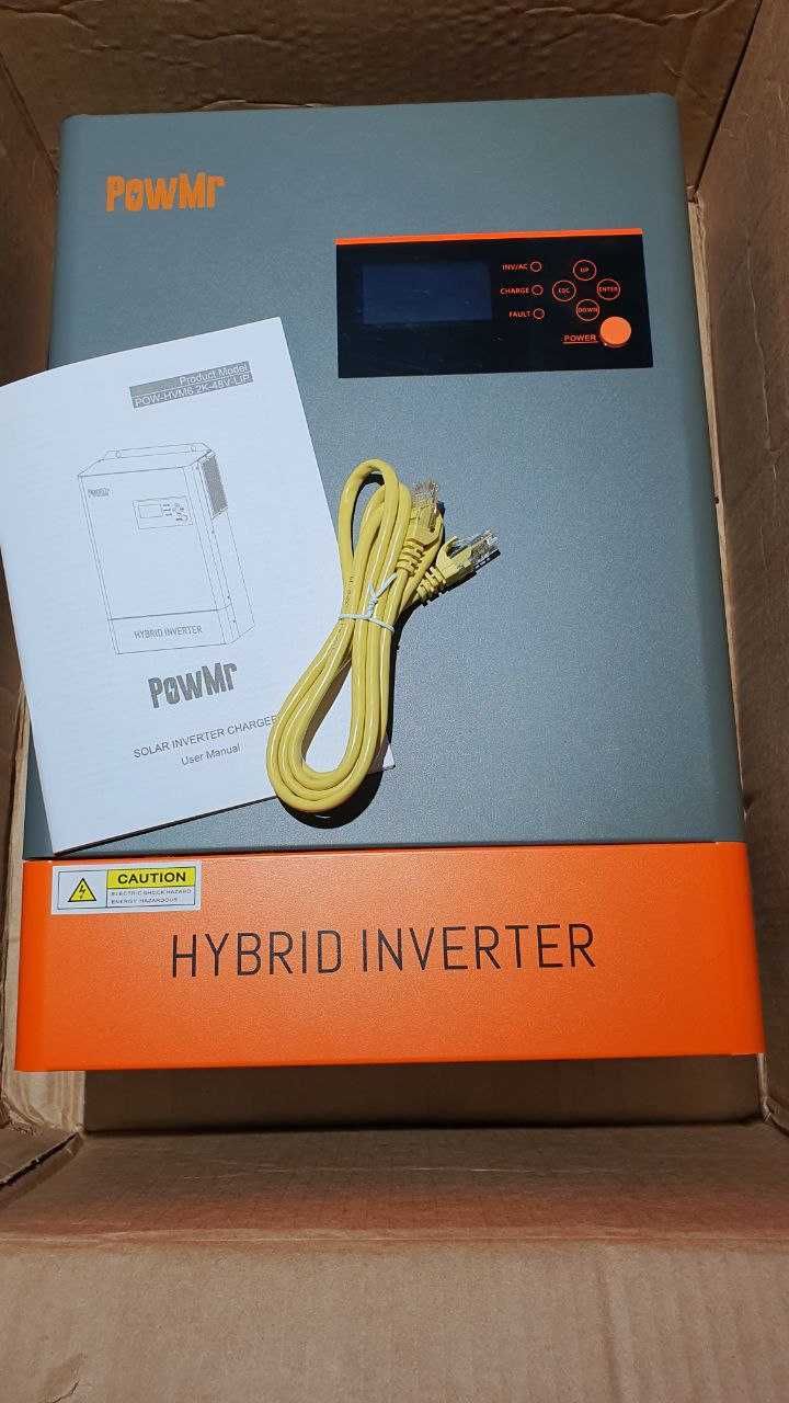 Гібридний інвертор PowerMr 6,2 кBт з Паралельним Підключенням до 12 шт