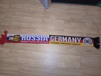 Szalik piłkarski Niemcy - Rosja - szal, kibic,