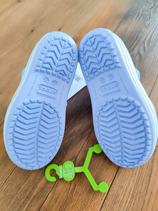 Crocs c10 27 28 nowe piankowe sandały z przypinkami Stitch myszka Minn