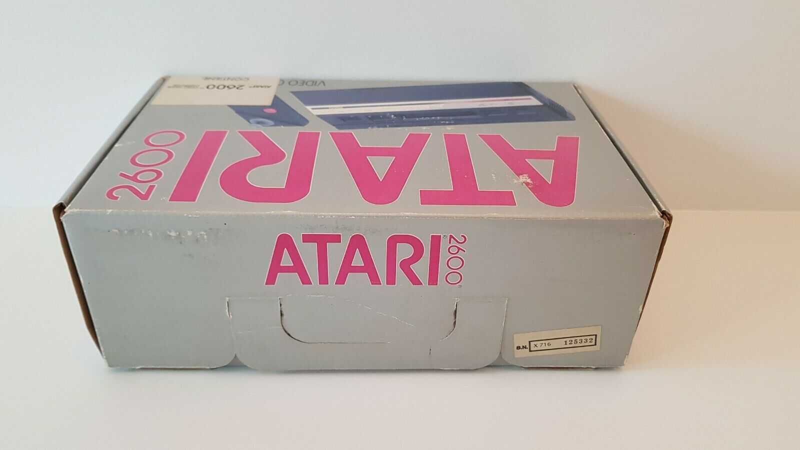 Consola Nova Atari 2600 Completa na Caixa com 34 Jogos