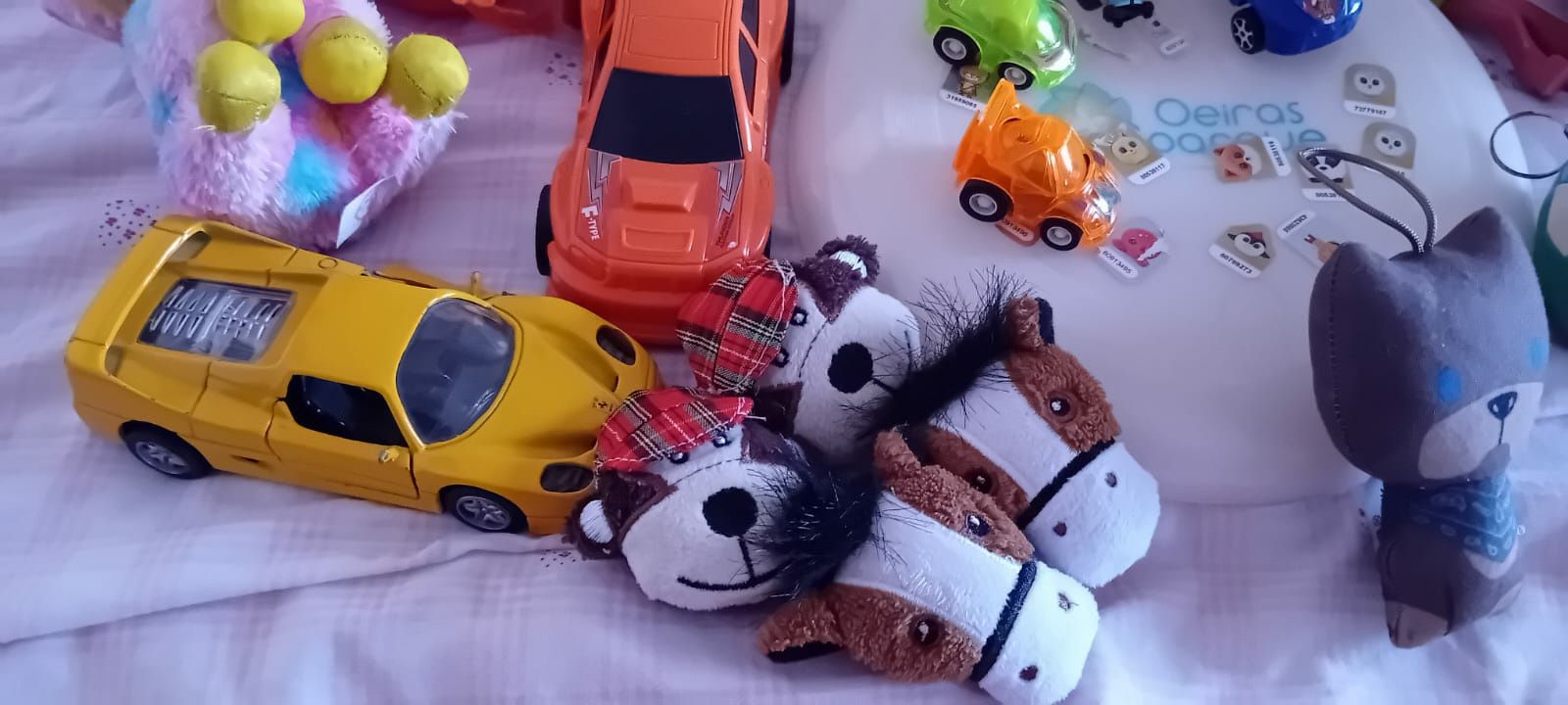 Conjunto/saco/lote de brinquedos criança (30 peças)