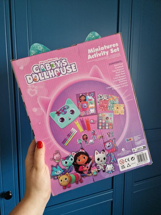 Nowy zestaw dla dzieci do zabawy koci domek Gabi Gabby's dollhouse