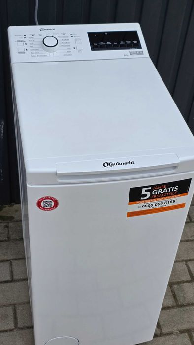 Pralka od góry Bauknecht 6kg,1200rpm, silnik ZEN, Soft Open, Freshfini