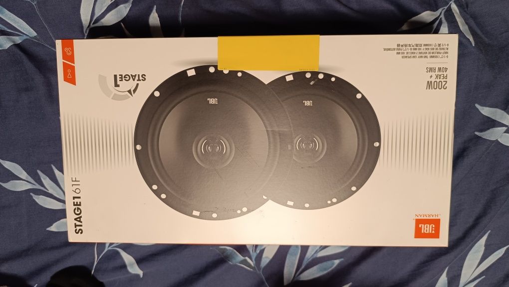 Amplificador Sony e Colunas JBL stage 1