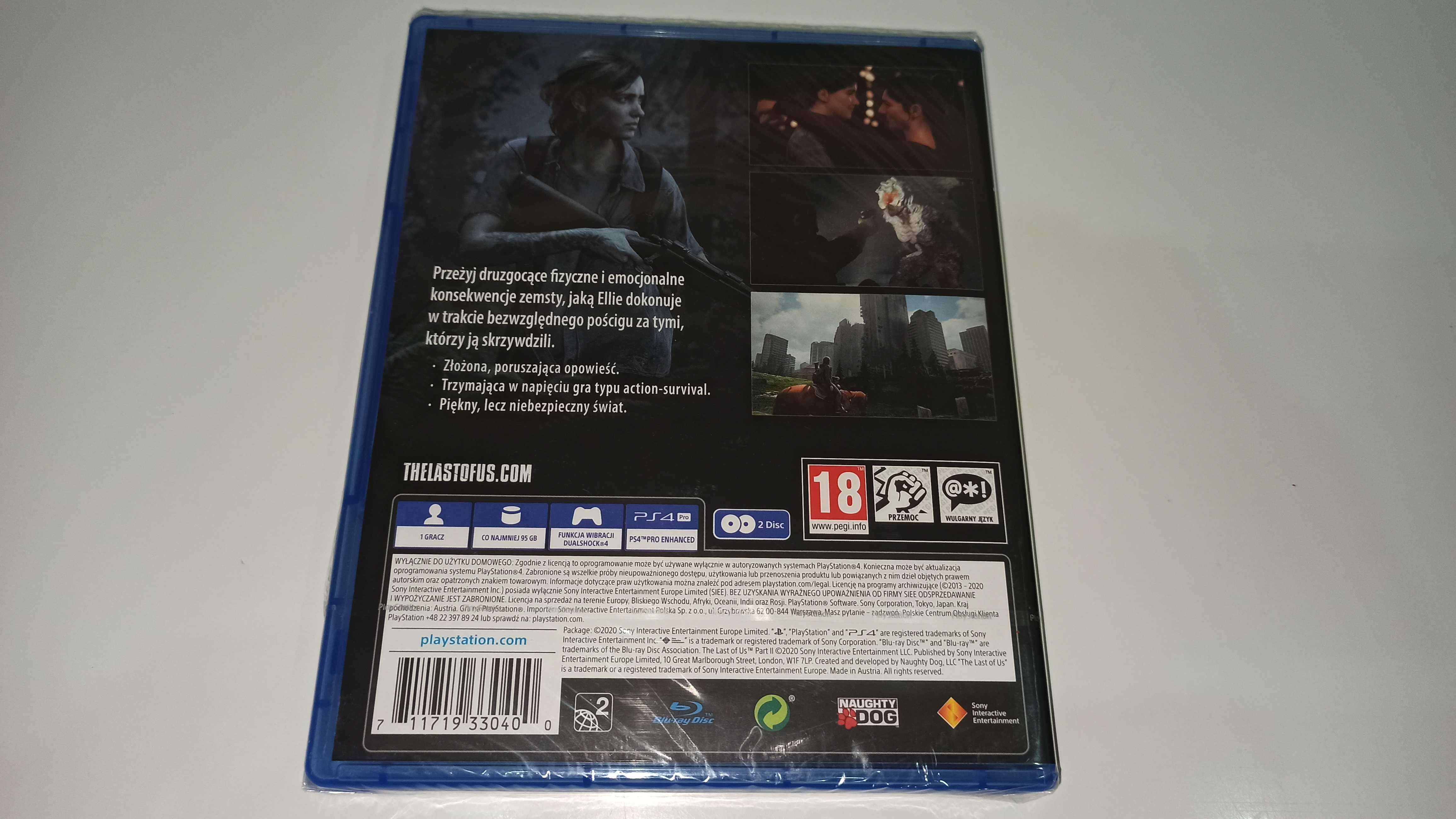ps4 THE LAST OF US PART II mówią po polsku Nowa! WYDANIE PREMIUM