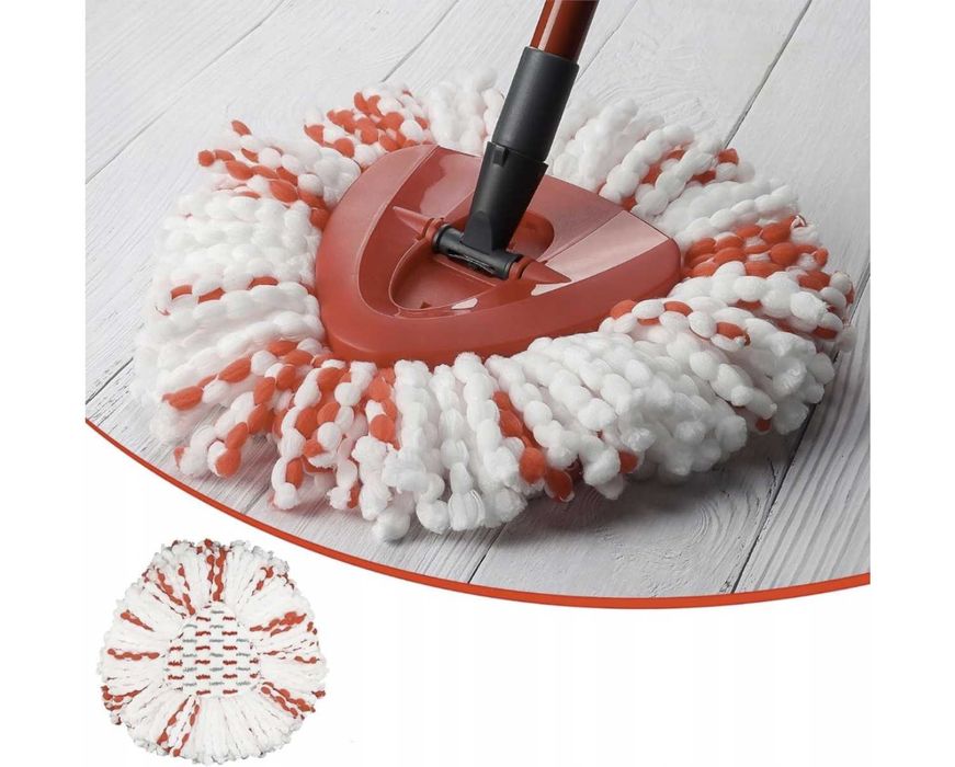 1x Wkład do Mopa Obrotowego Vileda Turbo Zapas Mocne + Gąbki Gratis