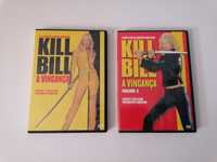 2 Dvds, Kill Bill A vingança e Kill Bill A vingança vol. 2