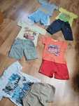 Paka spodenki t-shirty dla chłopaka rozmiar 92/104