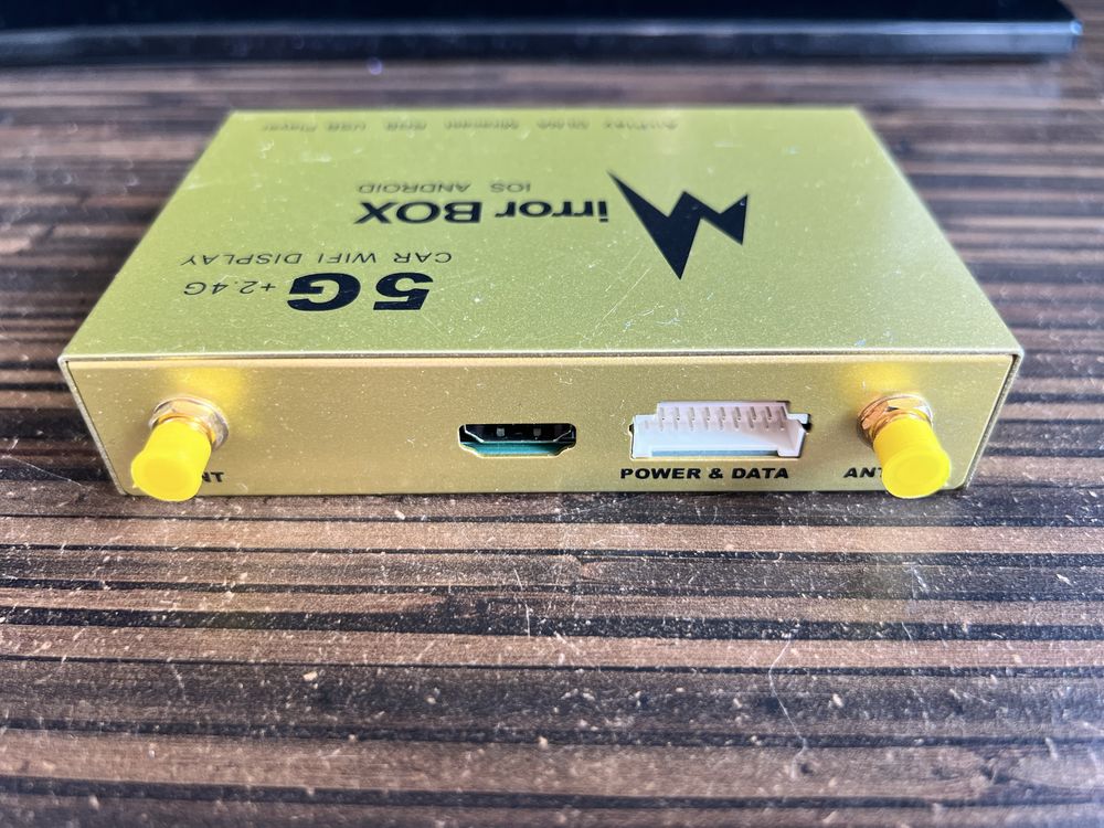 MirrorLink WiFi 5,8 GHz oraz 2,4GHz