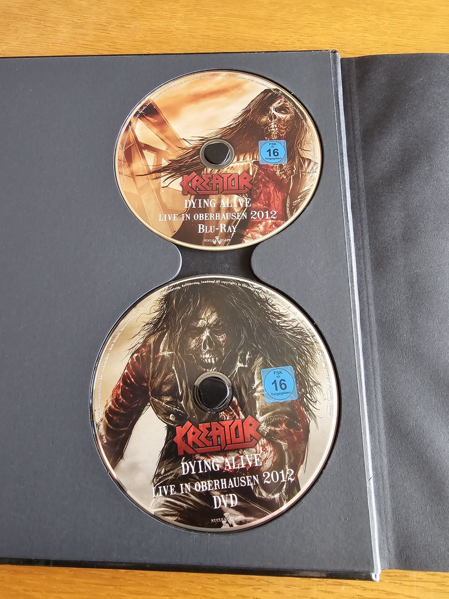Kreator Dying Alive Earbook