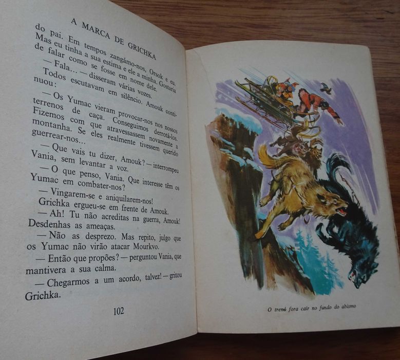 A Marca de Grichka de René Guillot - 1ª Edição 1974