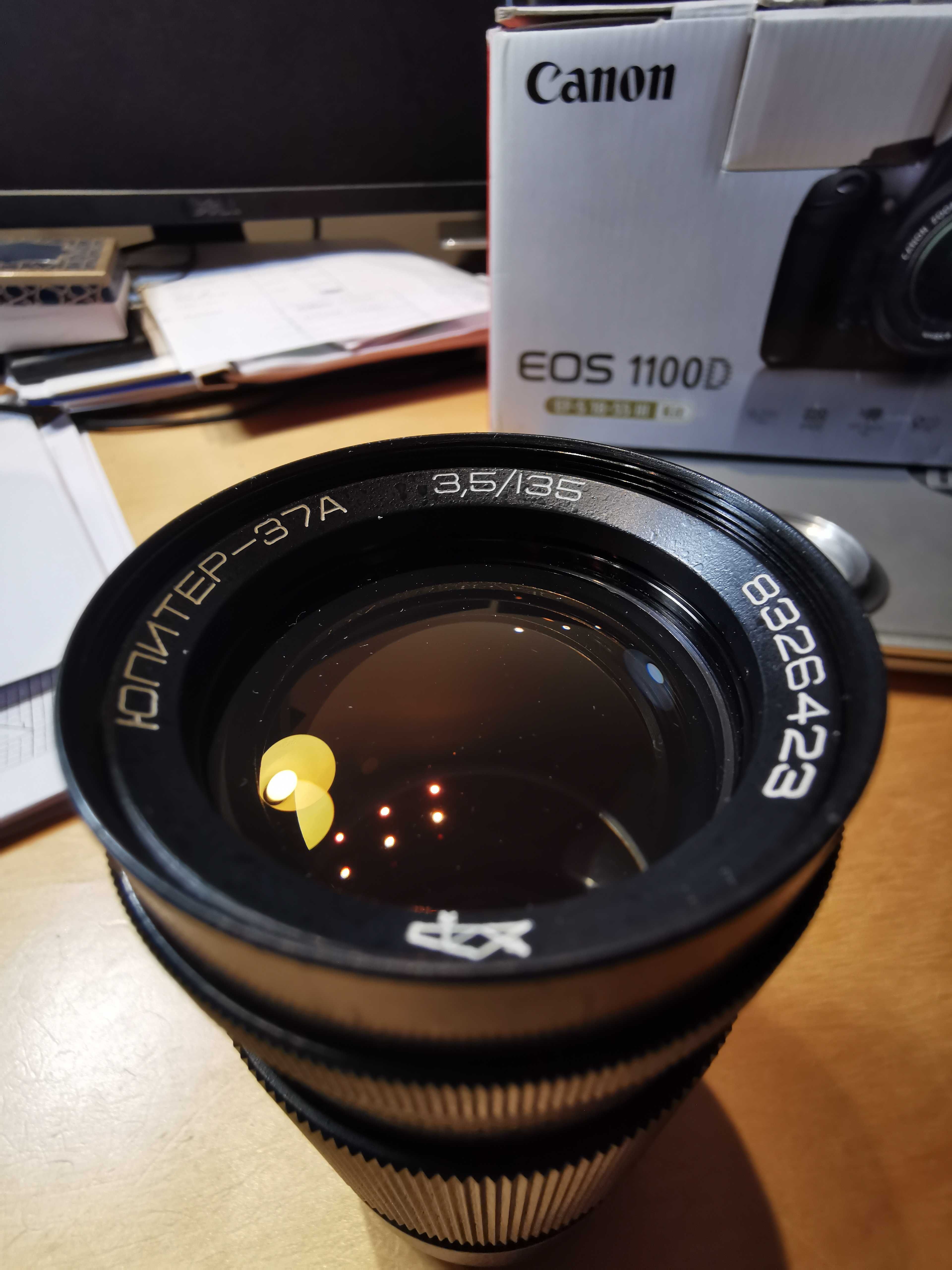Canon EOS 1100D duży zestaw! Niski przebieg + 2 obiektywy, konwertery