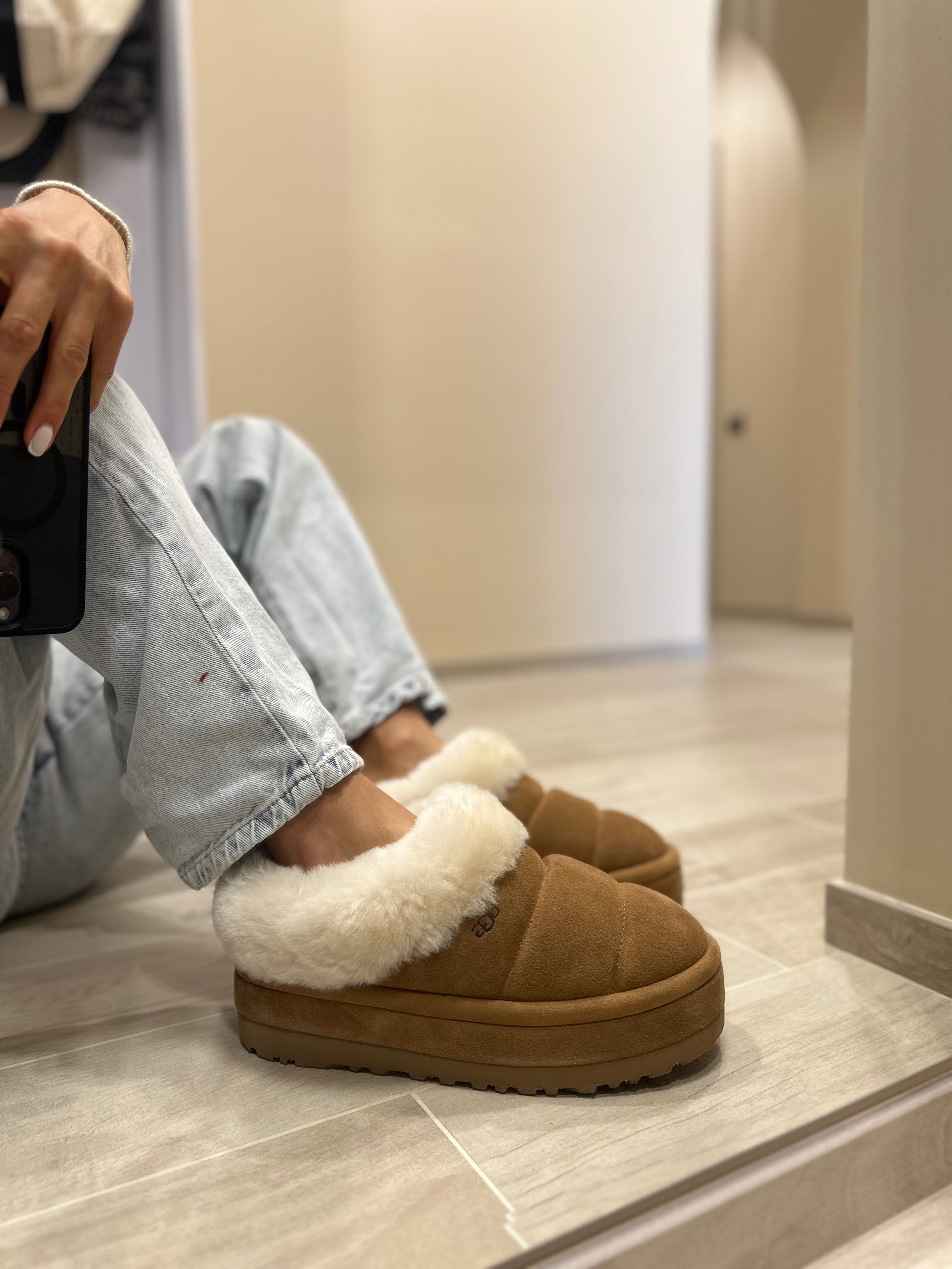 Оригінальні замшеві замшеві тапочки UGG Tazzlita 1146390