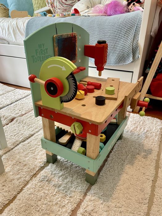 Bancada de carpintaria em madeira - le toy van