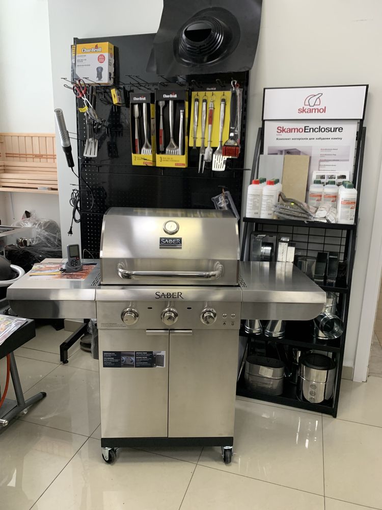 Газовый гриль Saber Select 3-Burner Gas Grill