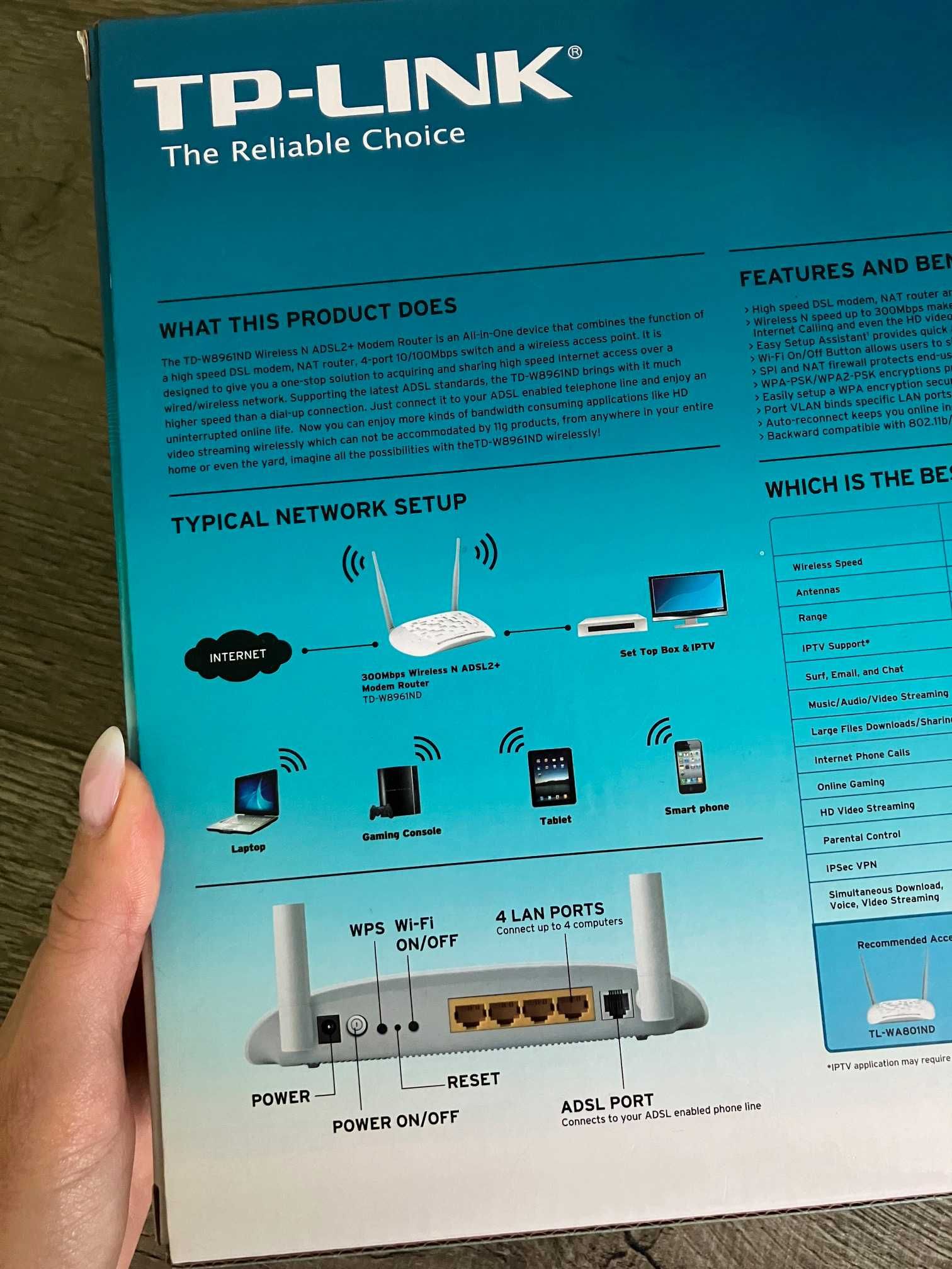 Szybki modem router TP-Link Wifi internet