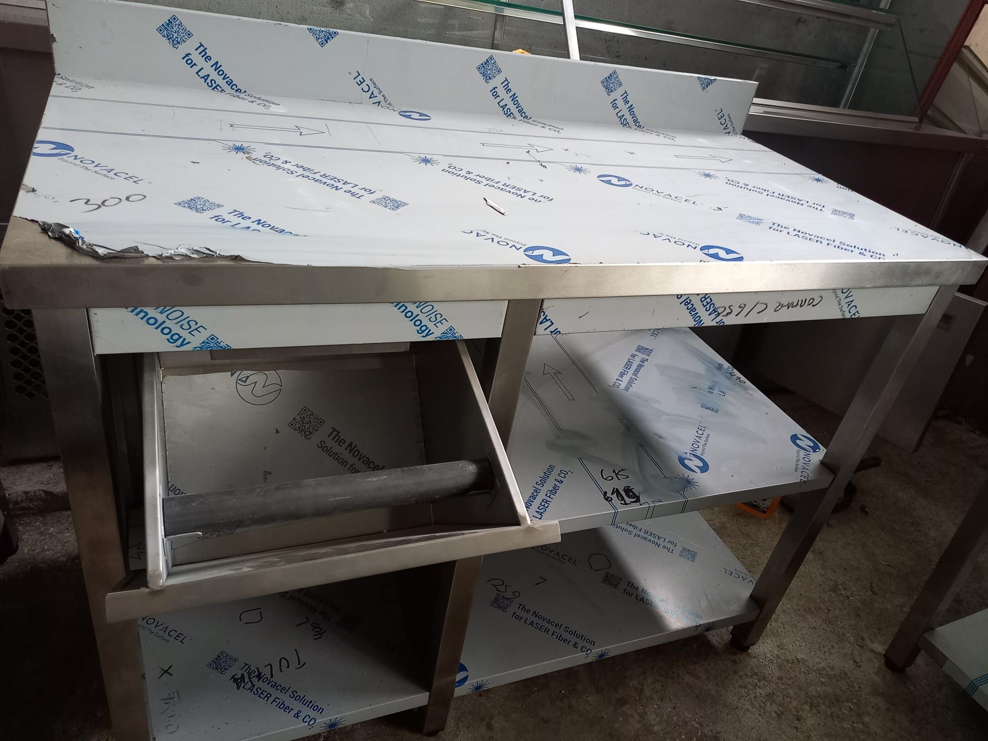 Bancada de Inox como nova