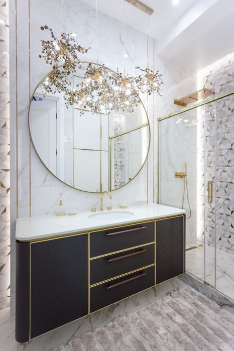 ВИРОБНИК №1‼️Стільниця Ванна Душова • Штучний камінь | Мрамор Граніт