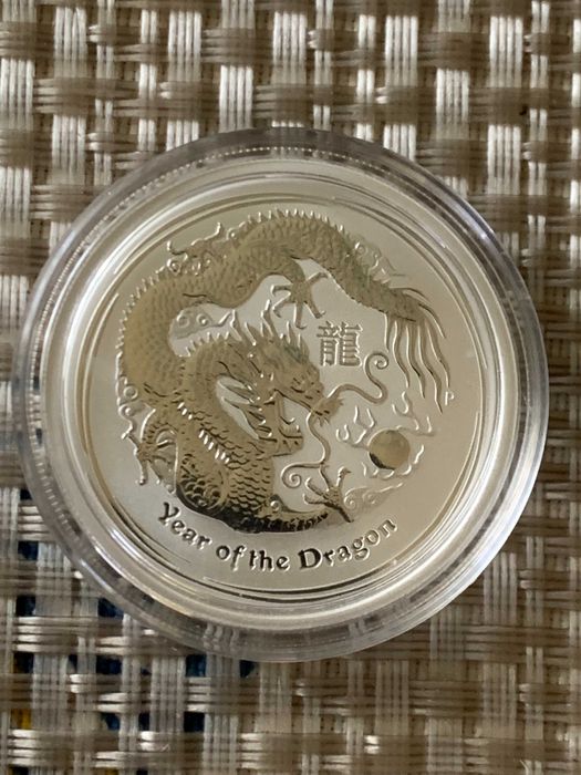 50 центів Австралія Рік Дракона 2012