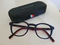 Nowe oprawki Tommy Hilfiger TH 2048 – granat + etui gratis!