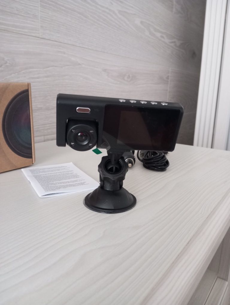 Відеореєстратор двокамерний HD DVR (новий)
