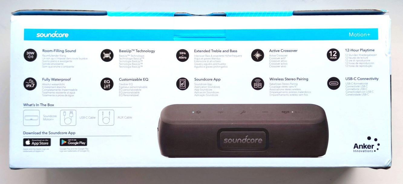 Оригінальна портативна Bluetooth колонка Anker Soundcore Motion+