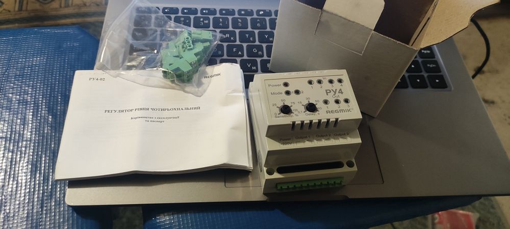 Регулятор рівня чотирьохканальний REGMIK