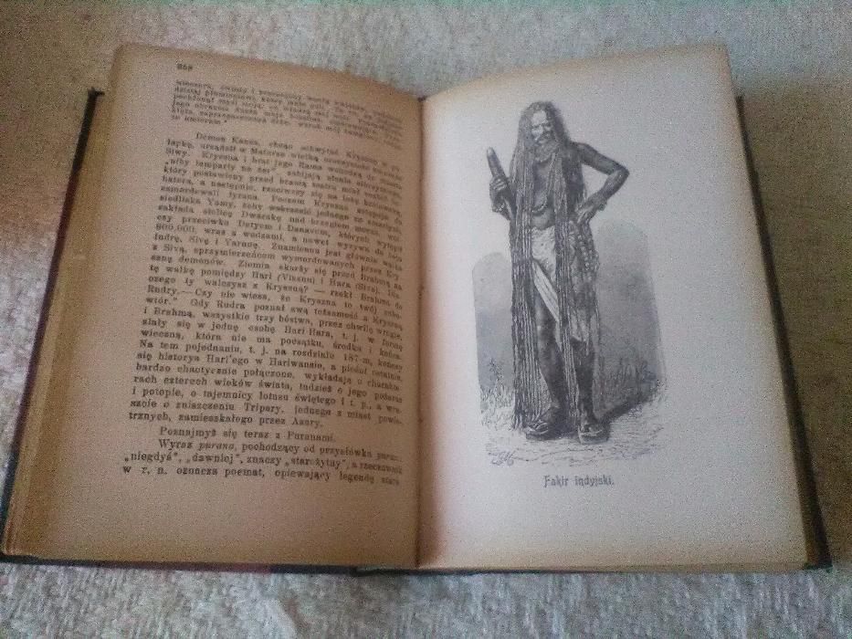 Historya Lit.Powsz.,T.IV (Liter.Indyjska) -ŚWIĘCICKI- W-a 1901 psk.