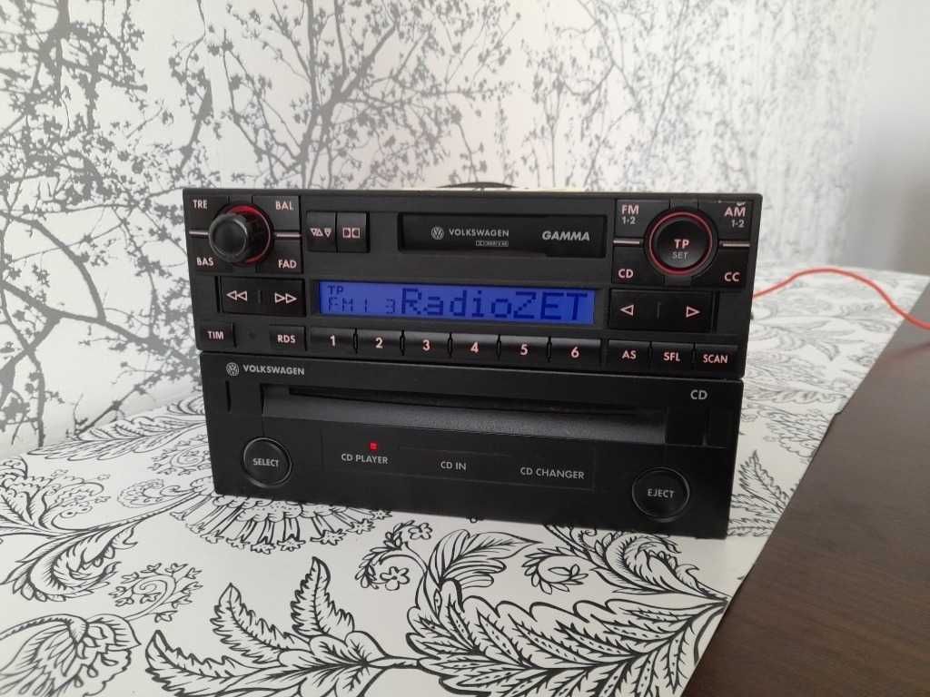 Radio VW Gamma V rds + zmieniarka - komplet !!