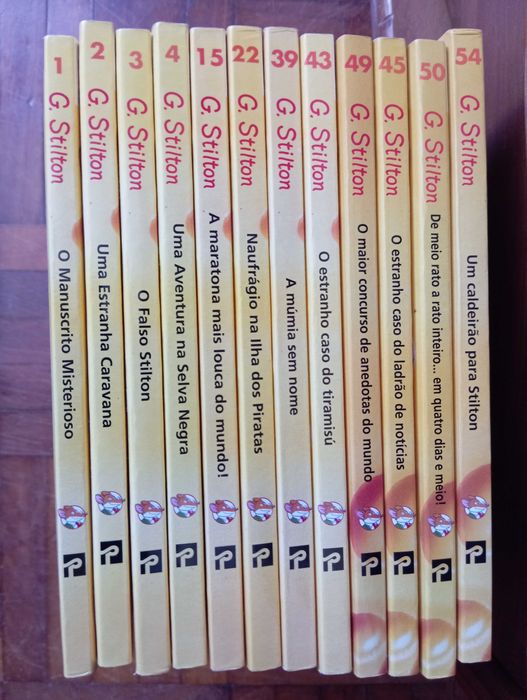Coleção Livros Geronimo Stilton