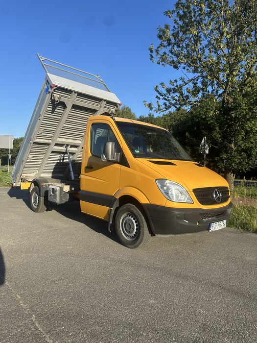 Mercedes Sprinter 906 wywrotka w 3 strony