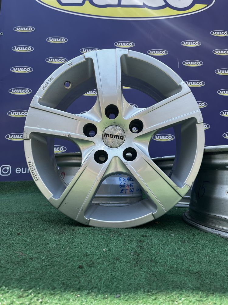 Диски 5/112 R15 momo (J-6,5,ET-47) Титани