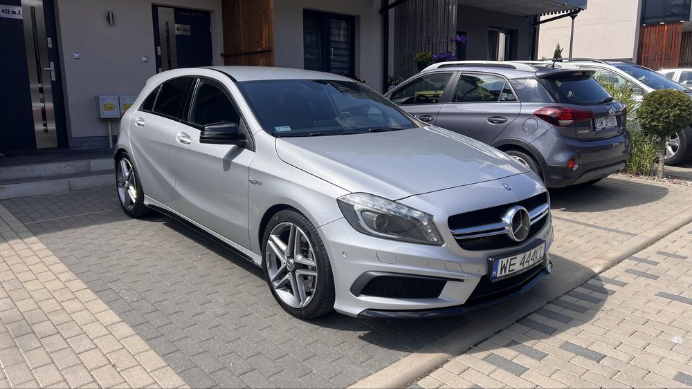 Mercedes Benz A Klasa A45 AMG W176 SALON PL 55tyśKM ! BEZWYPADEK