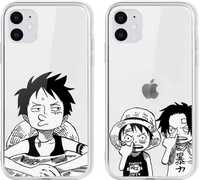 2 Capas Telemóvel Samsung Galaxy S20 Ultra One Piece Luffy e Ace