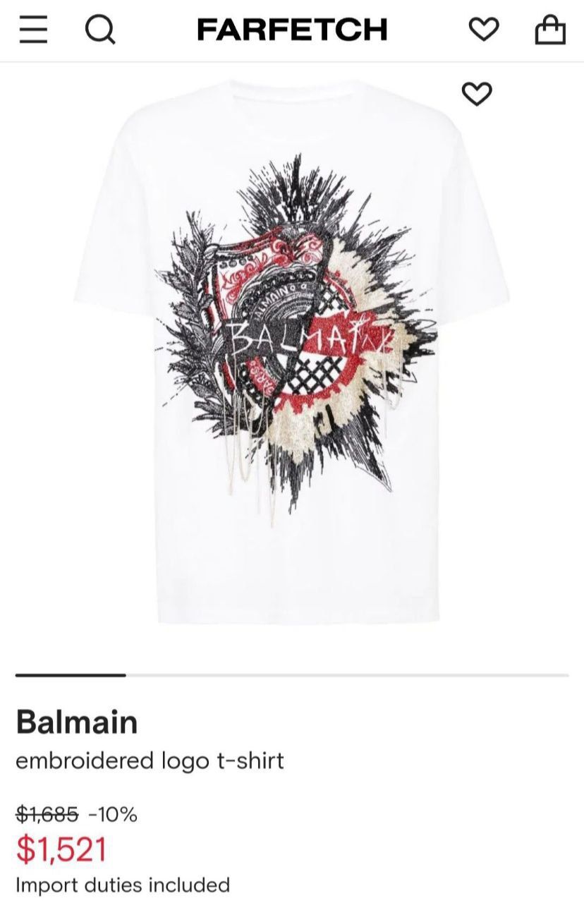 Balmain T-shirt s,xxl