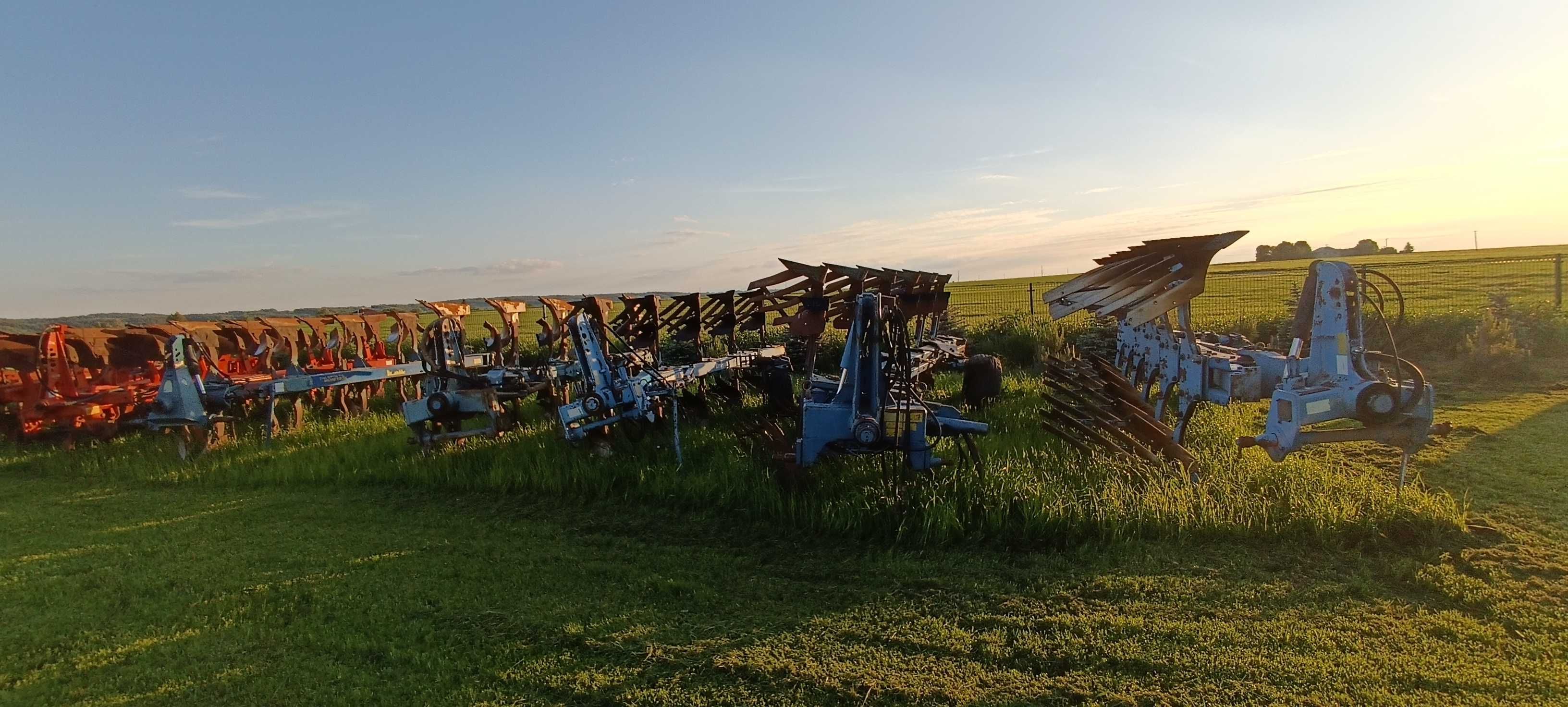 Pług Lemken Kverneland Overum Rabe Kuhn Vario Liniowanie