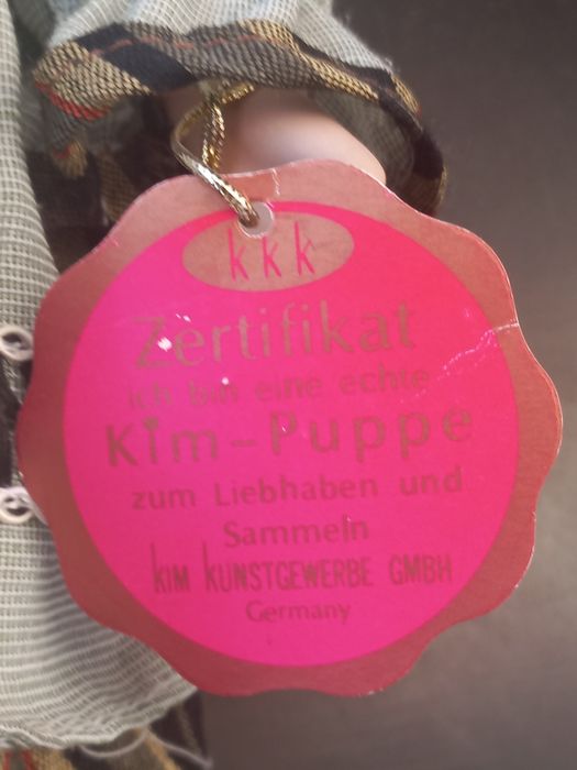 Кукла Kim Puppe      Германия