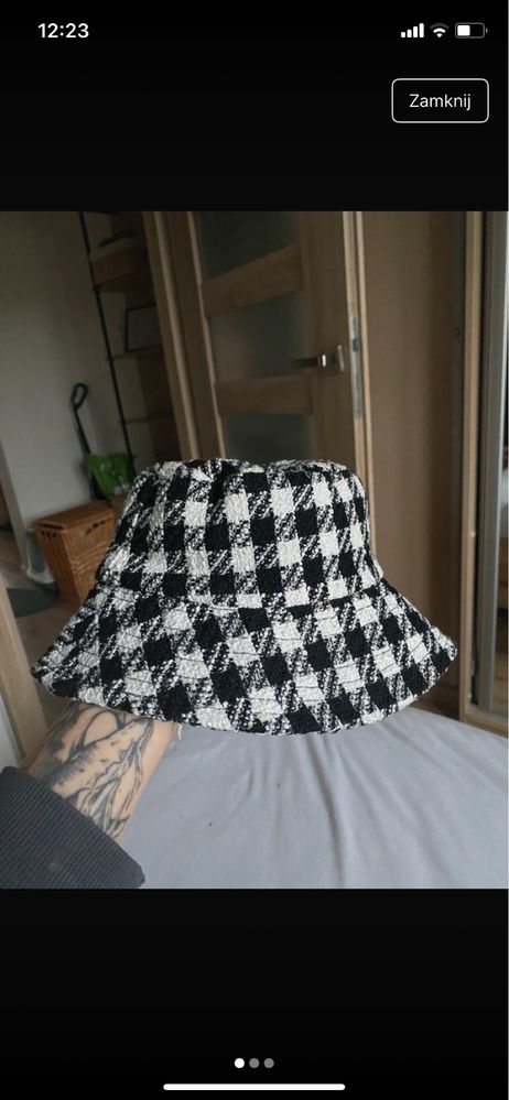 Kapelusz typu backet hat dzianinowy primark