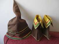 Chapéu e polainas de DUENDE
