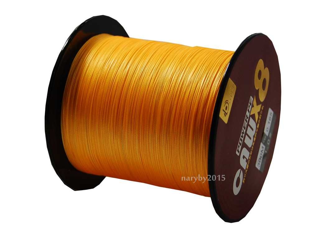 Plecionka Power PeCaw X8 0,23 300m 8 splotów pomarańczowa fluo