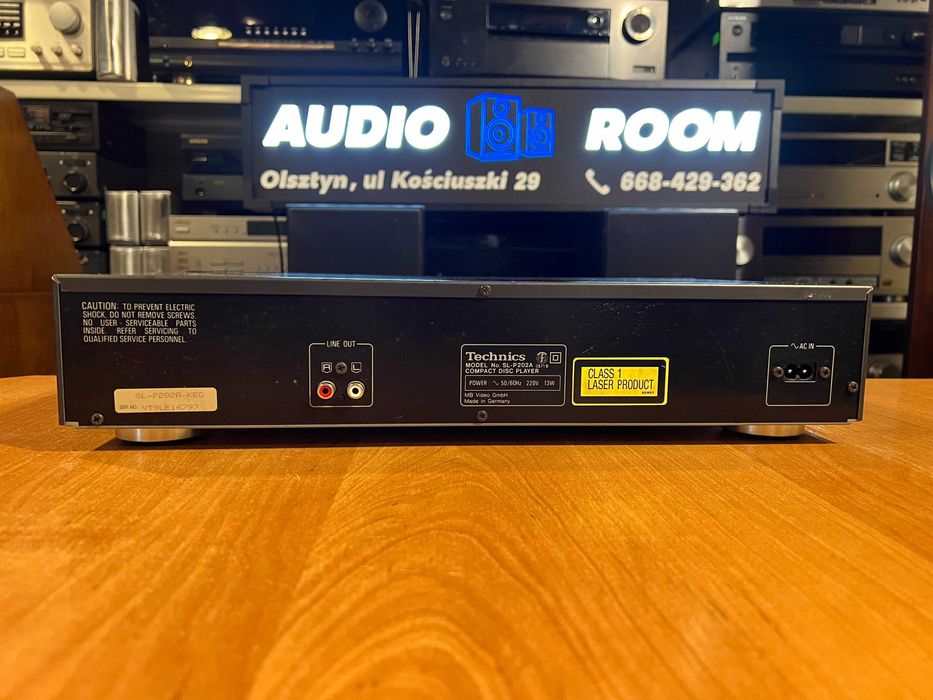 Odtwarzacz płyt CD Technics SL-P202A Audio Room