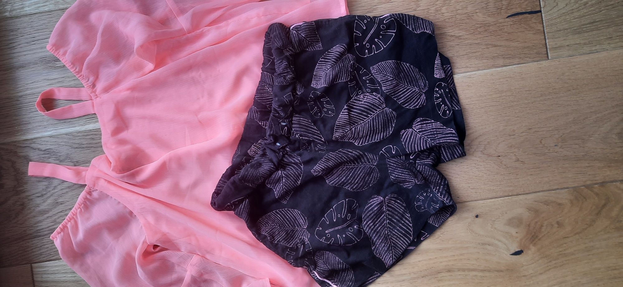 Bluzeczka h&m i spodenki cool club  152