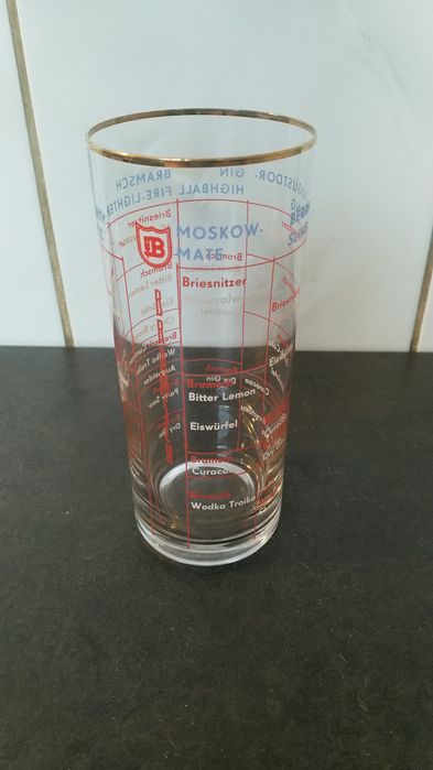 Szklanka miarka do drinków